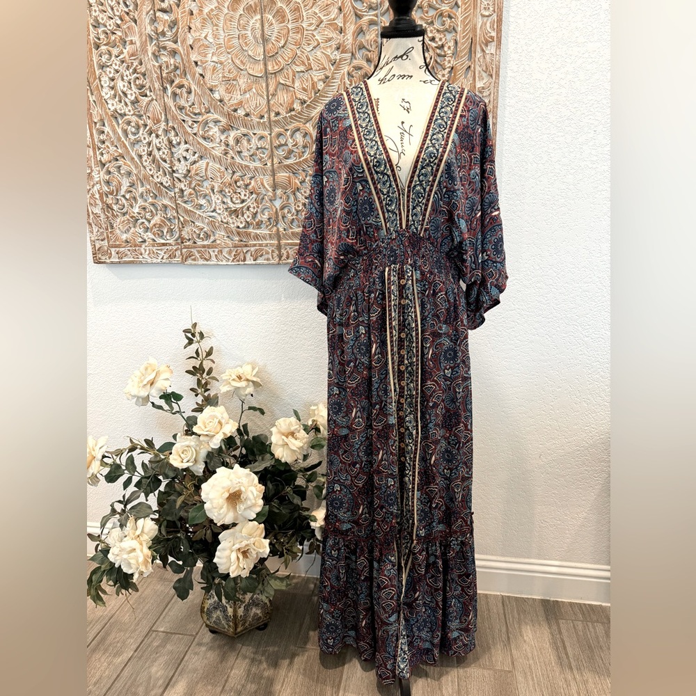 Natural Life Celia Maxi Dress- Large